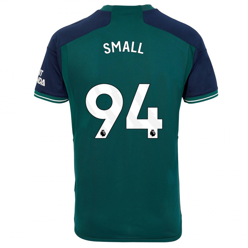 Męski Coby Small #94 Zielony Trzeci Komplet Koszulka 2023/24 Koszulki Klubowe
