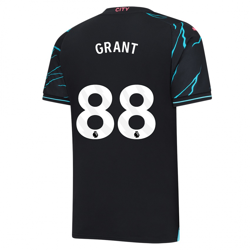 Męski True Grant #88 Ciemny Niebieski Trzeci Komplet Koszulka 2023/24 Koszulki Klubowe