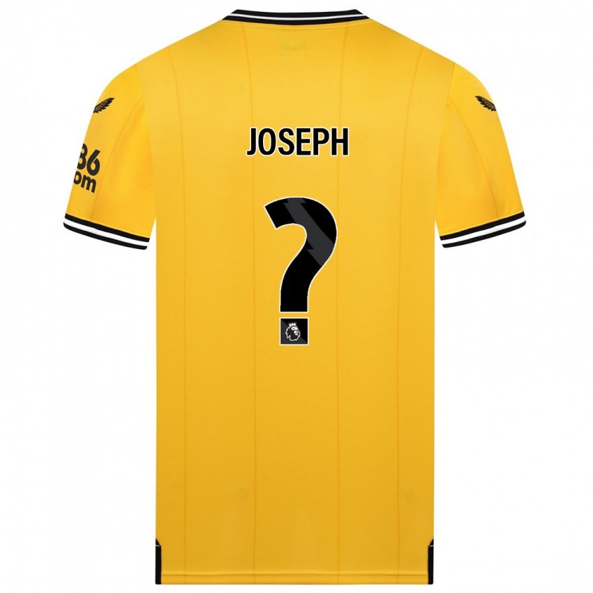 Kobiety Joseph Joseph #0 Żółty Domowa Koszulka 2023/24 Koszulki Klubowe