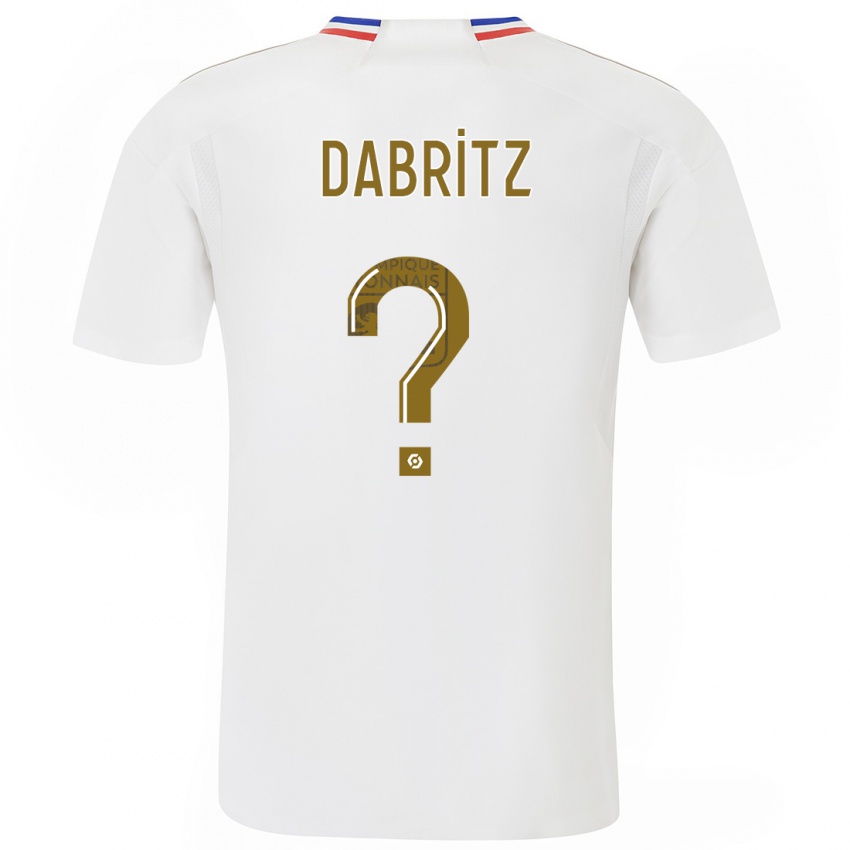 Kobiety Sara Dabritz #0 Biały Domowa Koszulka 2023/24 Koszulki Klubowe