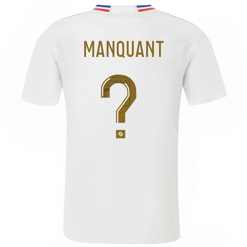 Kobiety Joris Manquant #0 Biały Domowa Koszulka 2023/24 Koszulki Klubowe