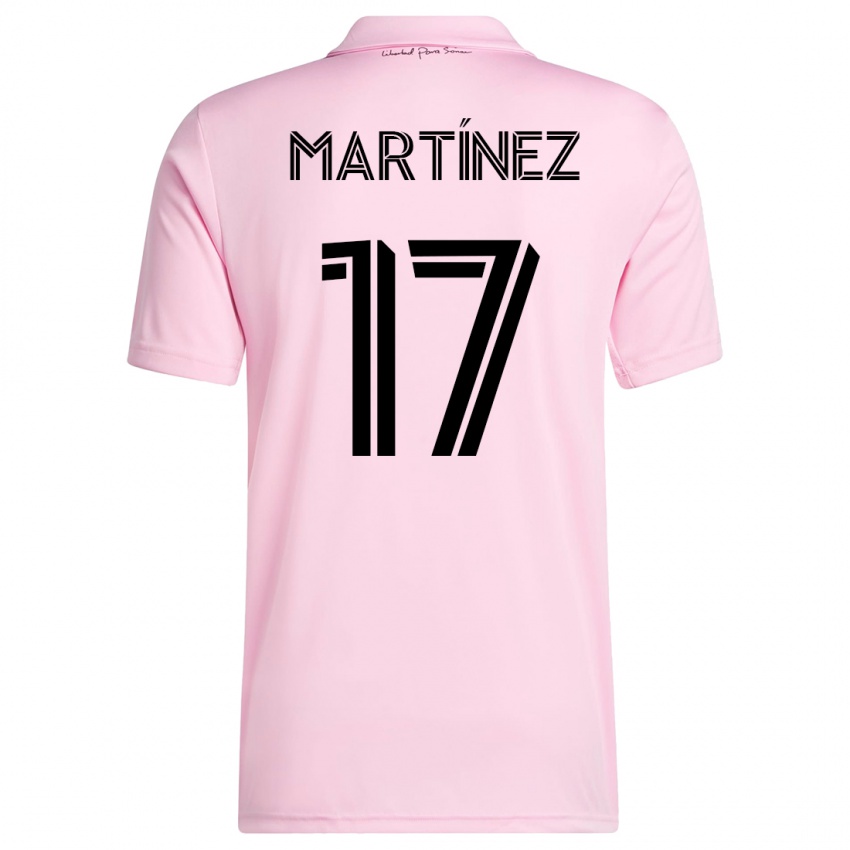 Kobiety Josef Martínez #17 Różowy Domowa Koszulka 2023/24 Koszulki Klubowe