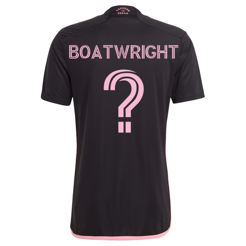 Kobiety Israel Boatwright #0 Czarny Wyjazdowa Koszulka 2023/24 Koszulki Klubowe