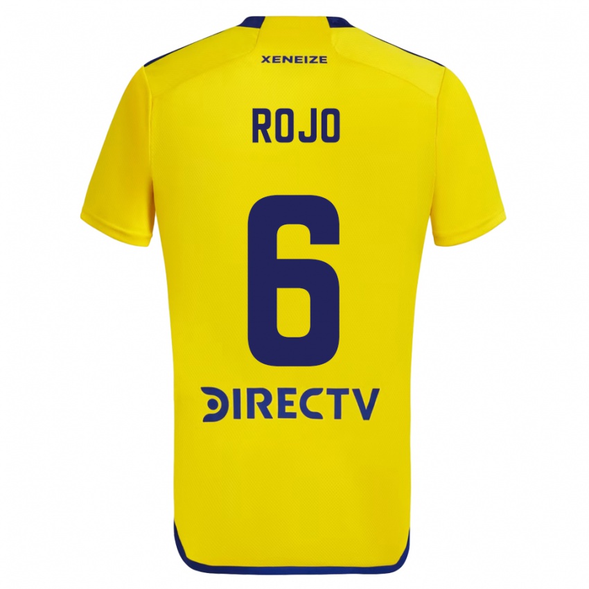 Dzieci Marcos Rojo #6 Yellow Blue Wyjazdowa Koszulka 2024/25 Koszulki Klubowe