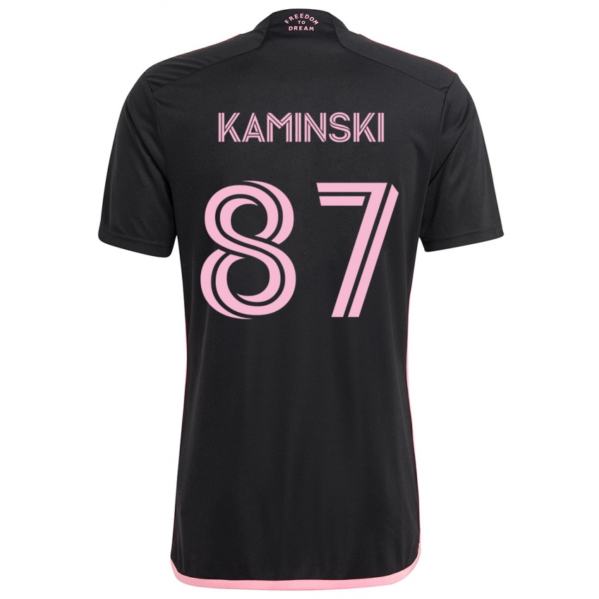 Kobiety Brett Kaminski #87 Czarny Wyjazdowa Koszulka 2024/25 Koszulki Klubowe