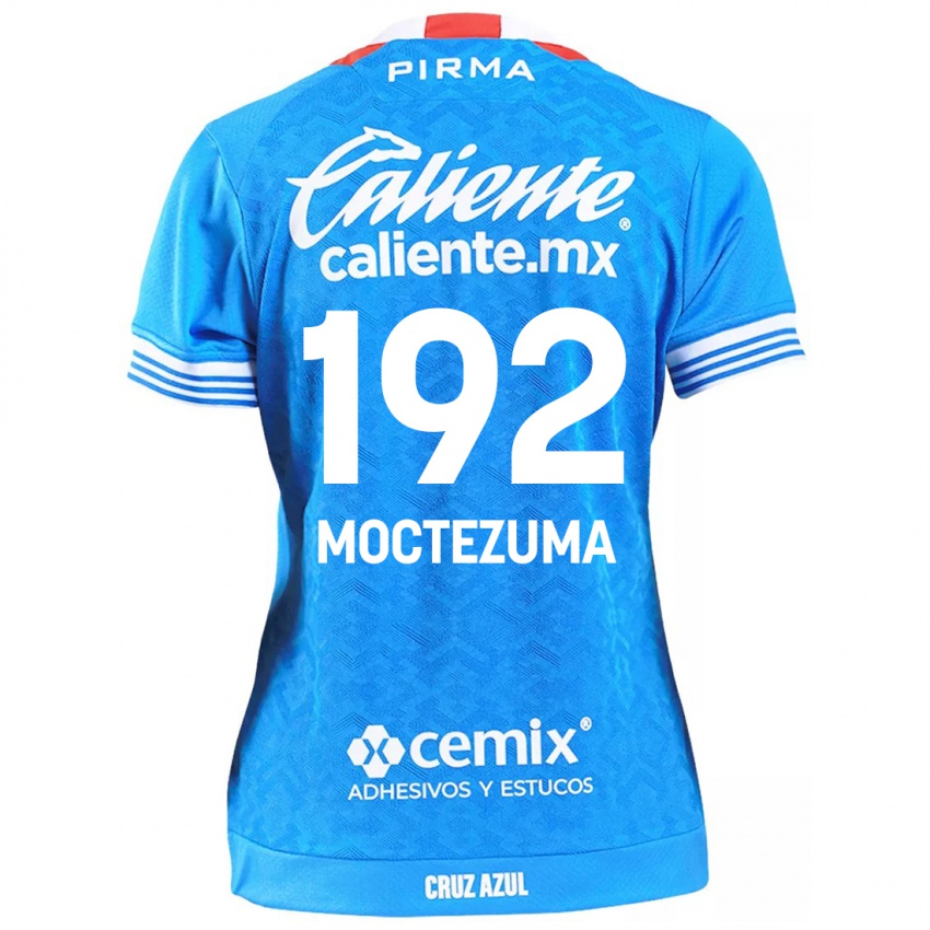 Dzieci Brayan Moctezuma #192 Niebieskie Niebo Domowa Koszulka 2024/25 Koszulki Klubowe