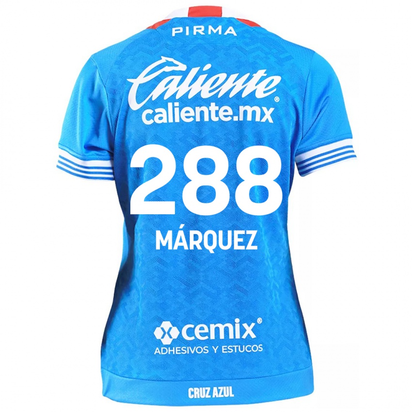 Dzieci Víctor Márquez #288 Niebieskie Niebo Domowa Koszulka 2024/25 Koszulki Klubowe