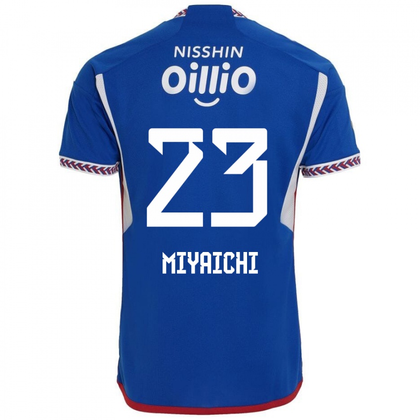 Dzieci Ryo Miyaichi #23 Niebieski Biały Czerwony Domowa Koszulka 2024/25 Koszulki Klubowe