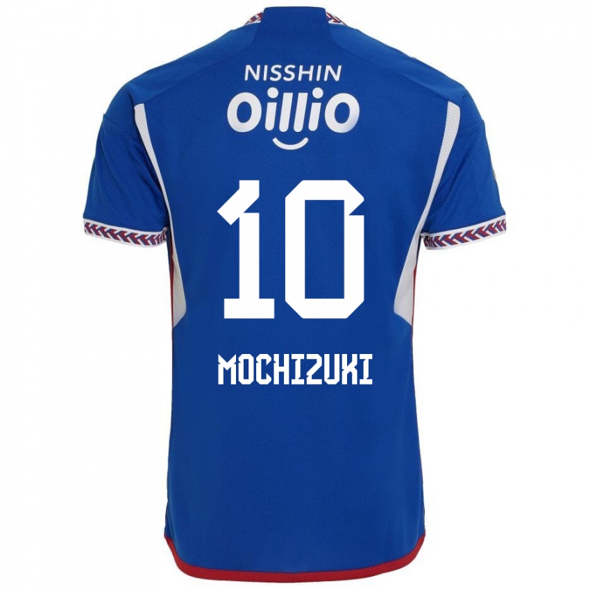 Dzieci Kohei Mochizuki #10 Niebieski Biały Czerwony Domowa Koszulka 2024/25 Koszulki Klubowe