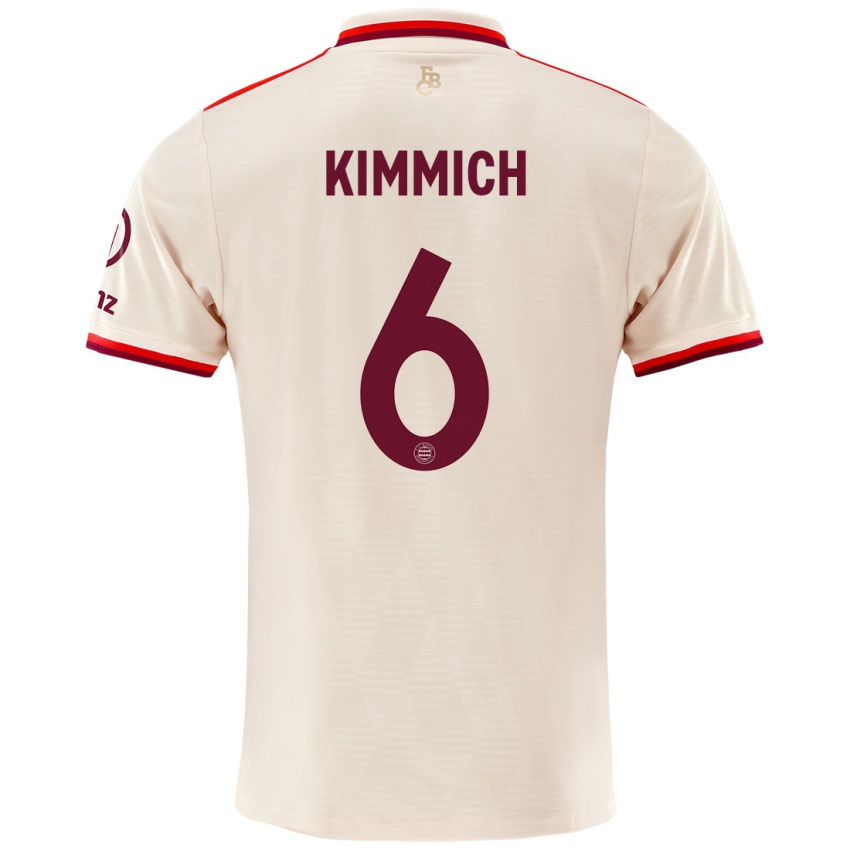 Dzieci Joshua Kimmich #6 Lniany Trzeci Komplet Koszulka 2024/25 Koszulki Klubowe