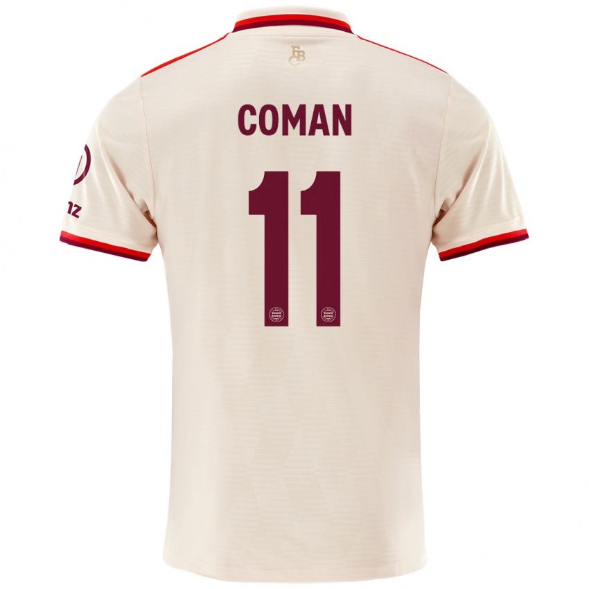 Dzieci Kingsley Coman #11 Lniany Trzeci Komplet Koszulka 2024/25 Koszulki Klubowe