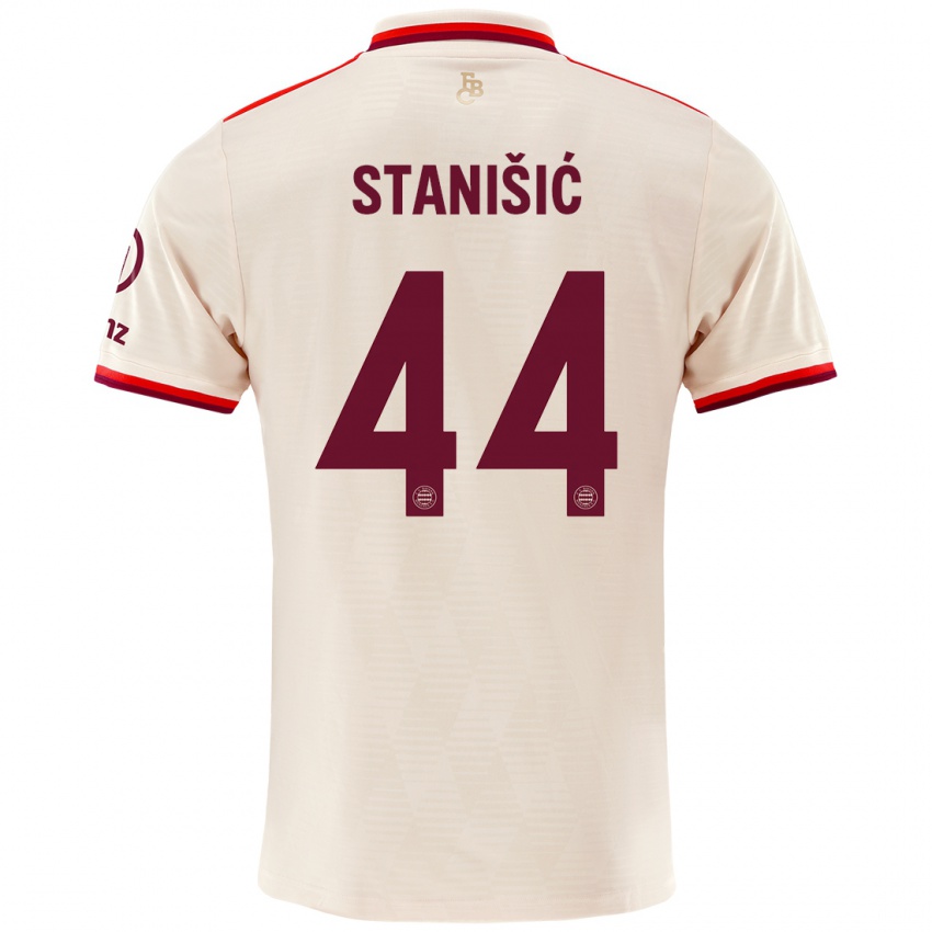 Dzieci Josip Stanisic #44 Lniany Trzeci Komplet Koszulka 2024/25 Koszulki Klubowe