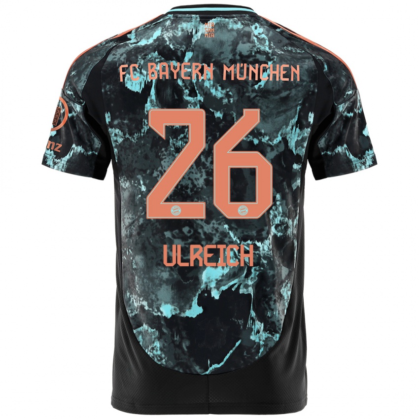 Kobiety Sven Ulreich #26 Czarny Wyjazdowa Koszulka 2024/25 Koszulki Klubowe