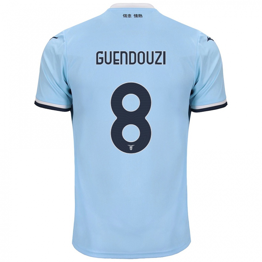 Dzieci Matteo Guendouzi #8 Niebieski Domowa Koszulka 2024/25 Koszulki Klubowe