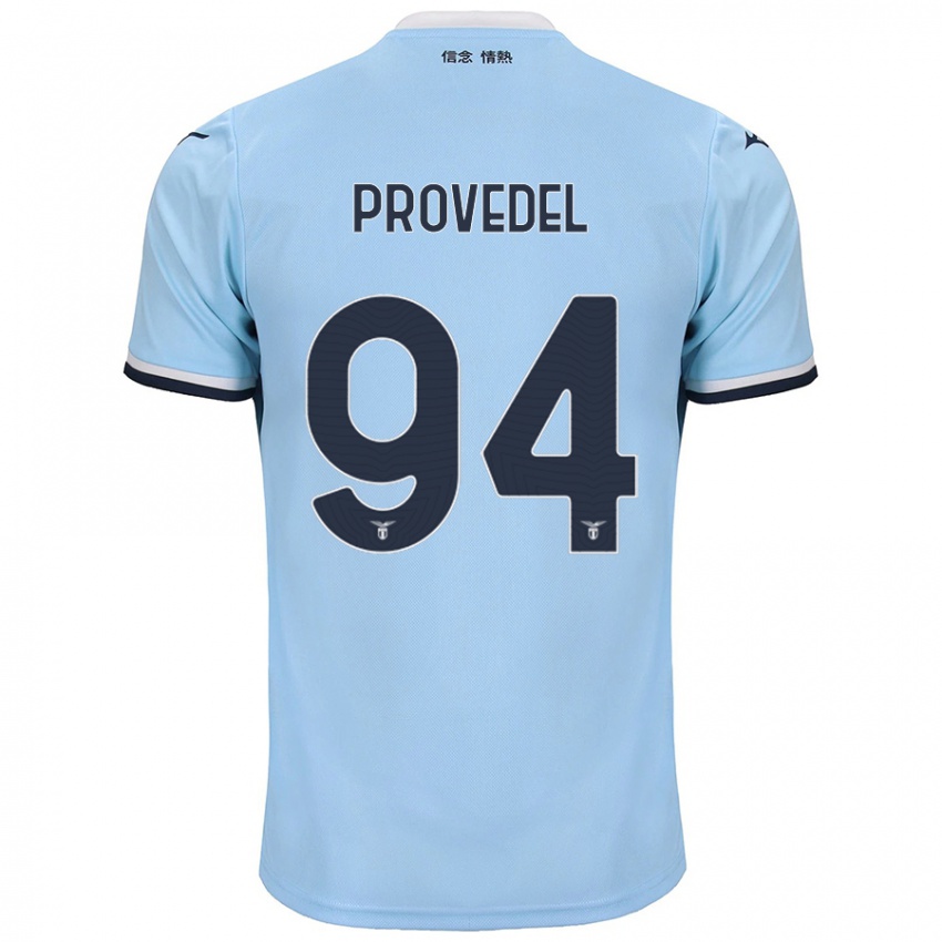 Męski Ivan Provedel #94 Niebieski Domowa Koszulka 2024/25 Koszulki Klubowe