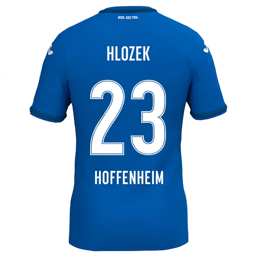 Kobiety Adam Hlozek #23 Królewski Niebieski Domowa Koszulka 2024/25 Koszulki Klubowe