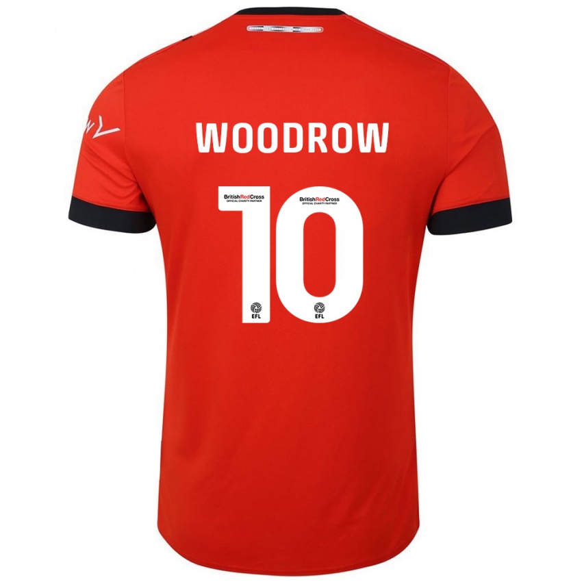 Dzieci Cauley Woodrow #10 Pomarańczowy Czarny Domowa Koszulka 2024/25 Koszulki Klubowe