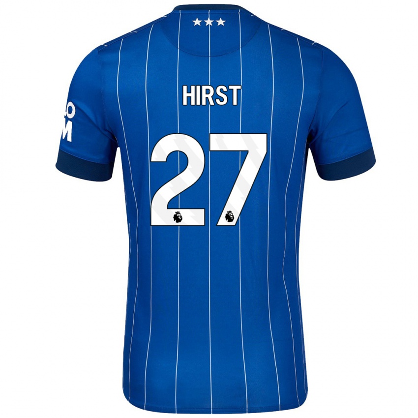 Dzieci George Hirst #27 Granatowy Niebieski Domowa Koszulka 2024/25 Koszulki Klubowe