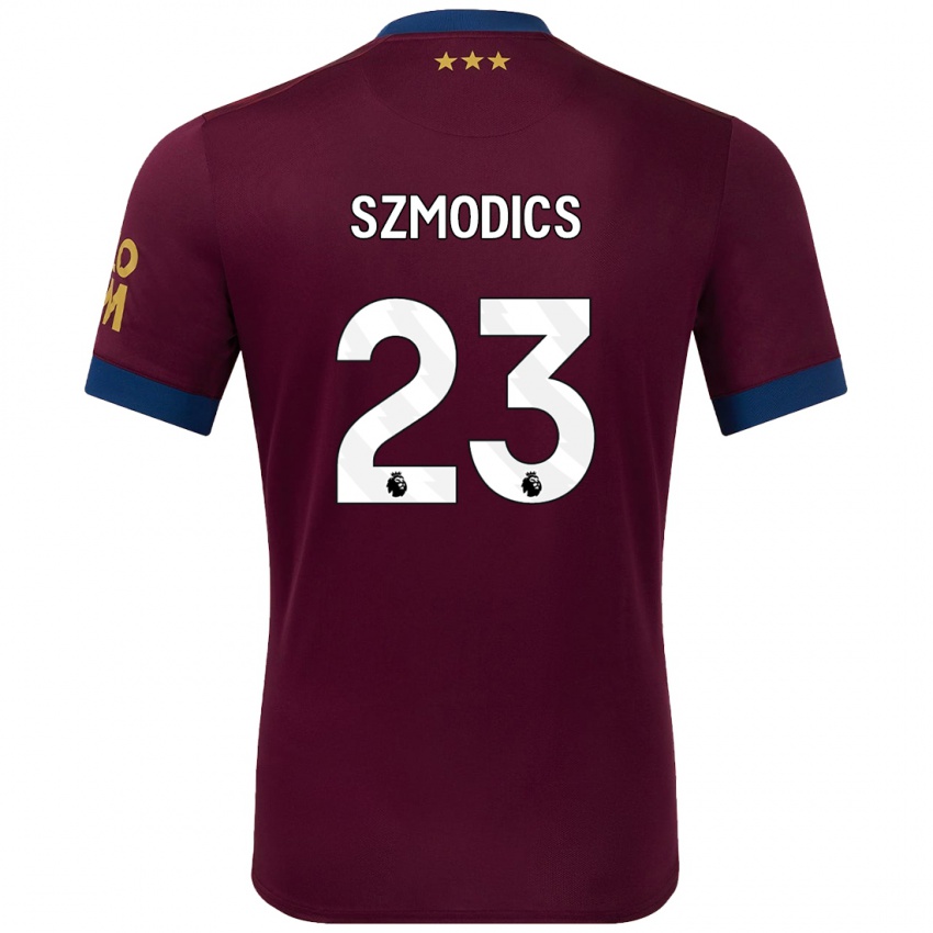 Dzieci Sammie Szmodics #23 Brązowy Wyjazdowa Koszulka 2024/25 Koszulki Klubowe