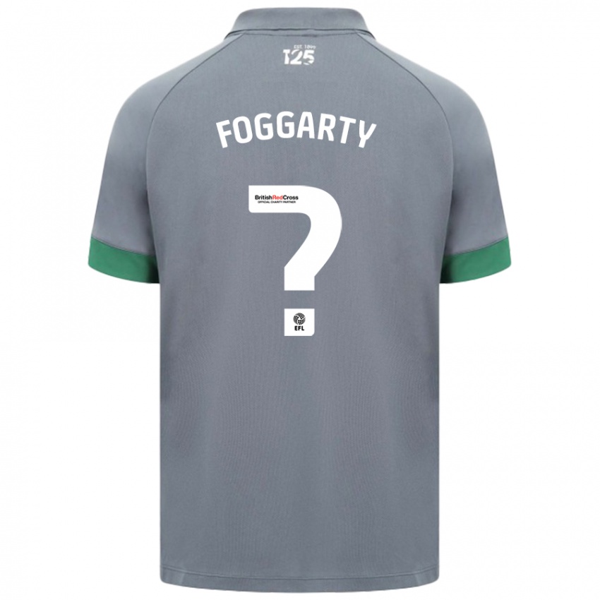 Kobiety Corey Foggarty #0 Ciemnoszary Wyjazdowa Koszulka 2024/25 Koszulki Klubowe