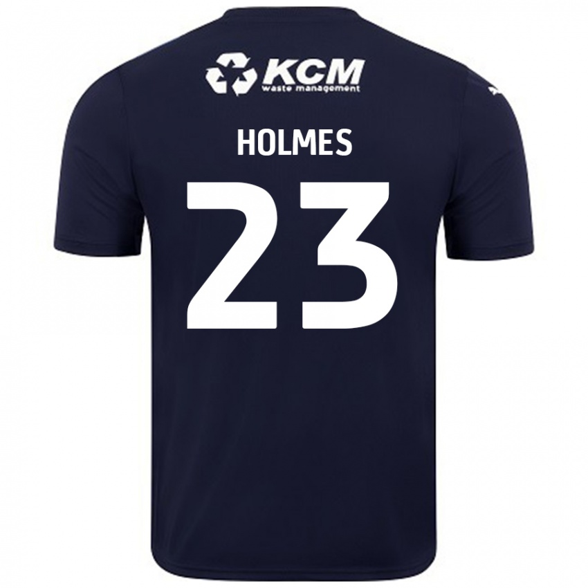 Męski Jack Holmes #23 Granatowy Wyjazdowa Koszulka 2024/25 Koszulki Klubowe