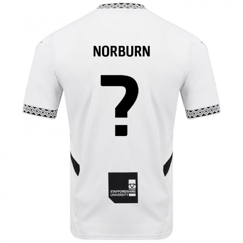 Kobiety Dylan Norburn #0 Biały Domowa Koszulka 2024/25 Koszulki Klubowe