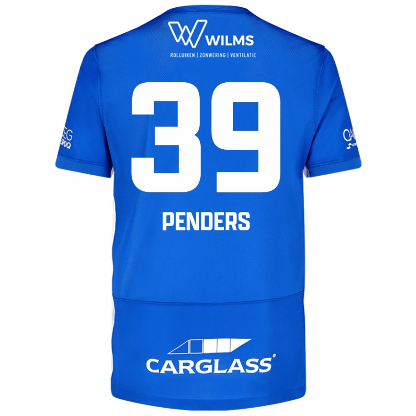 Kobiety Mike Penders #39 Niebieski Domowa Koszulka 2024/25 Koszulki Klubowe