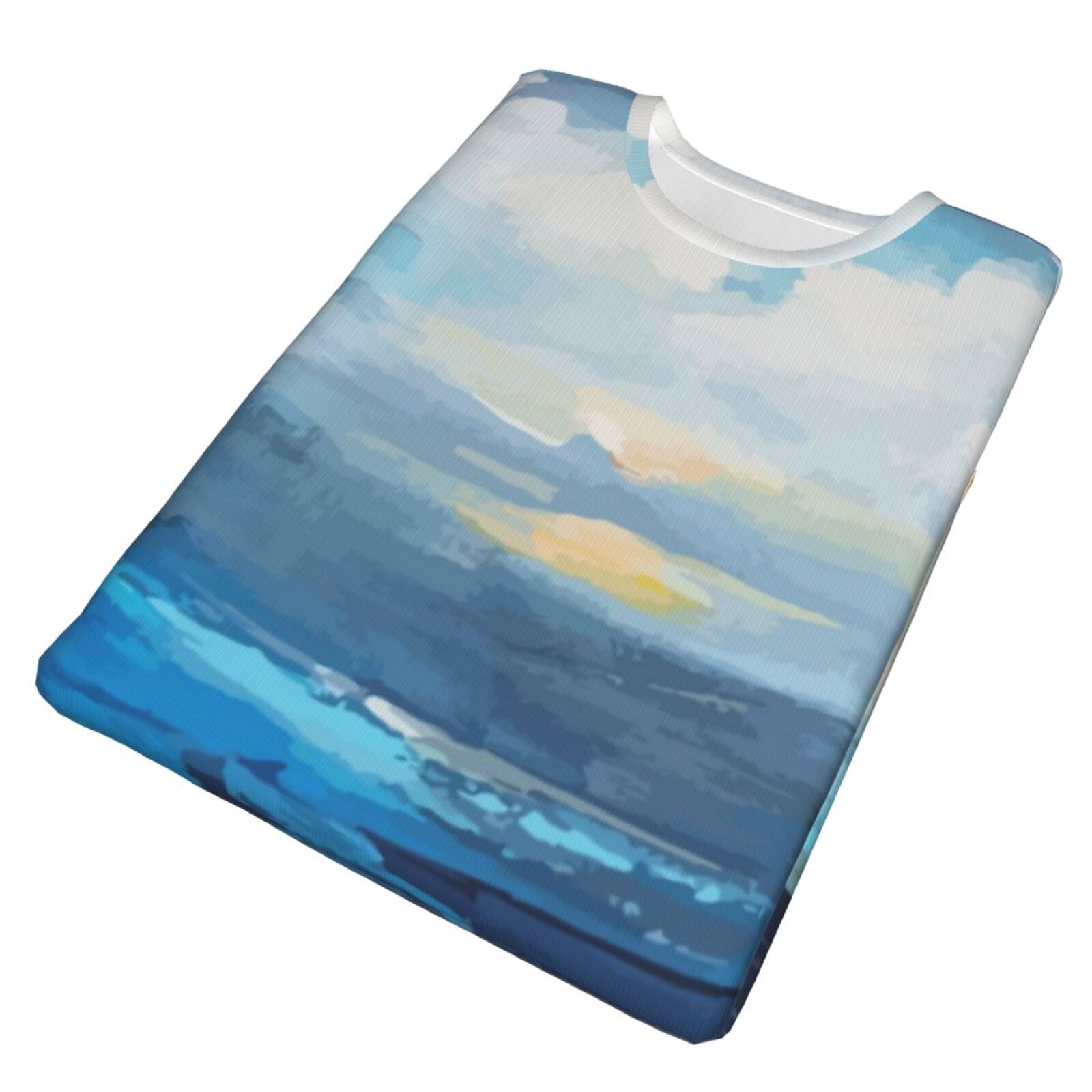 Koszulka Klasyczny Klasyczna Small Bay Malowanie Elementów