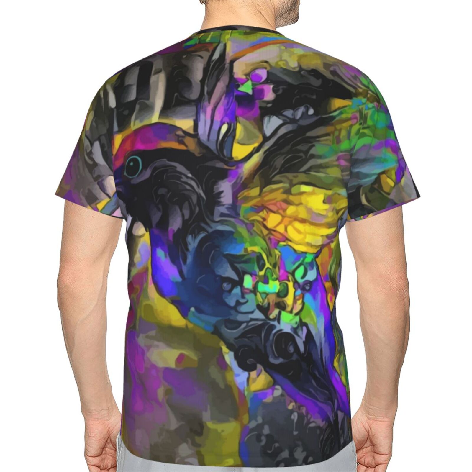Koszulka Klasyczny Colibri Technicolor Elementy Mieszane Mediów